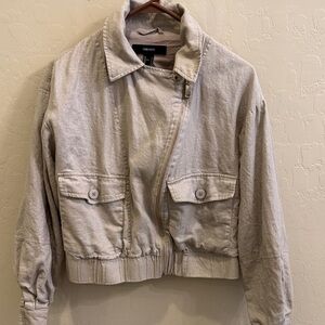Forever 21 Light Tan Utility Jacket